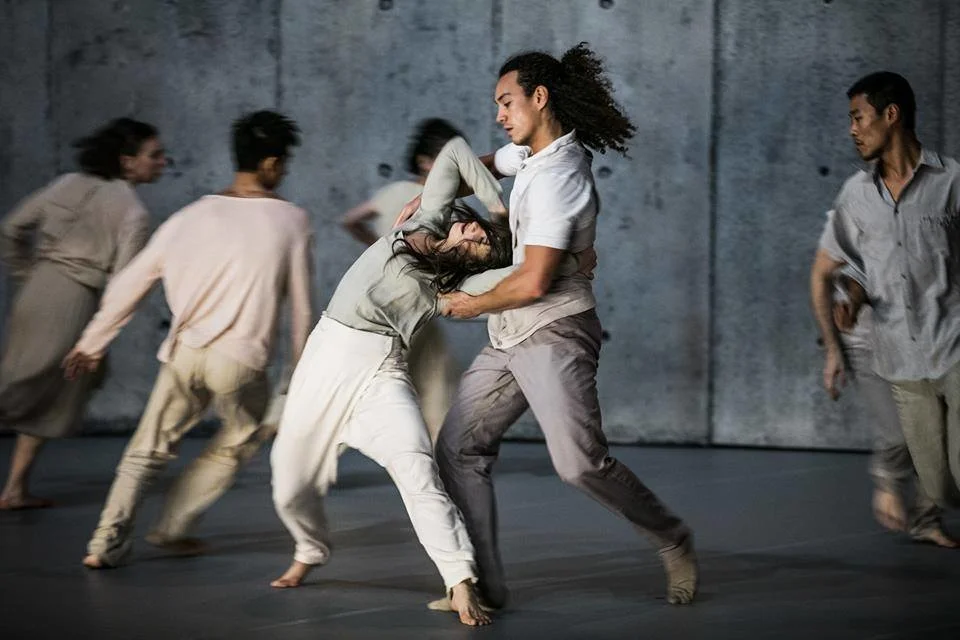 A dancer in motion on stage